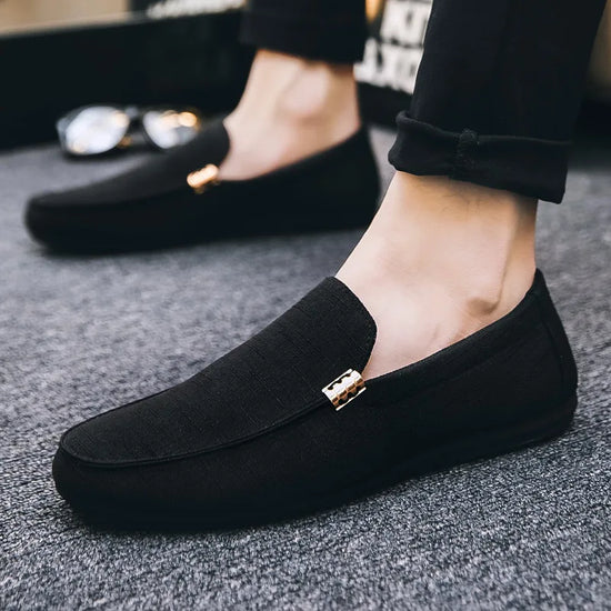 Men’s Casual Canvas Slip-On Loafers